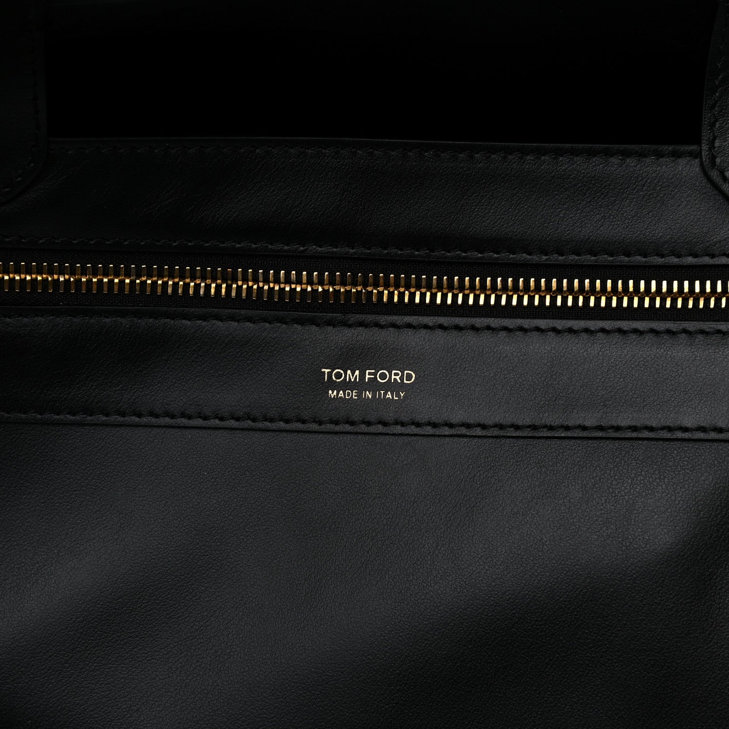 Tom Ford Denim North South Tote Black 10 of 10