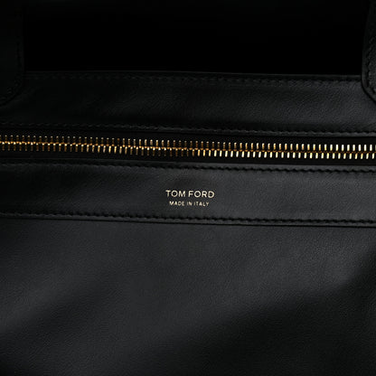 Tom Ford Denim North South Tote Black 10 of 10