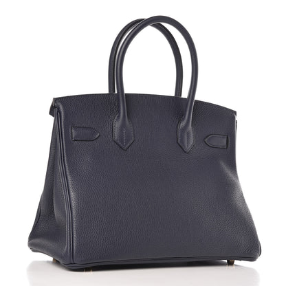 Hermes Togo Birkin 30 Bleu Nuit 3 of 35