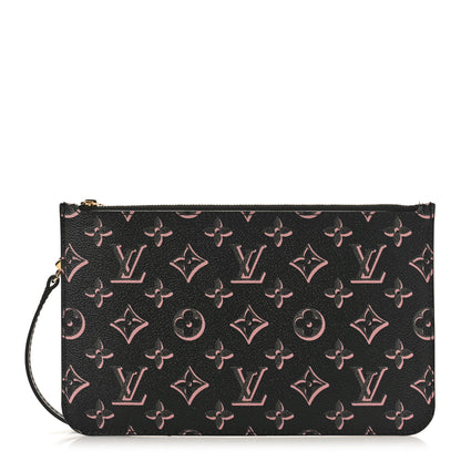 Louis Vuitton Monogram Fall For You Neverfull MM GM Pochette Black 1 of 8