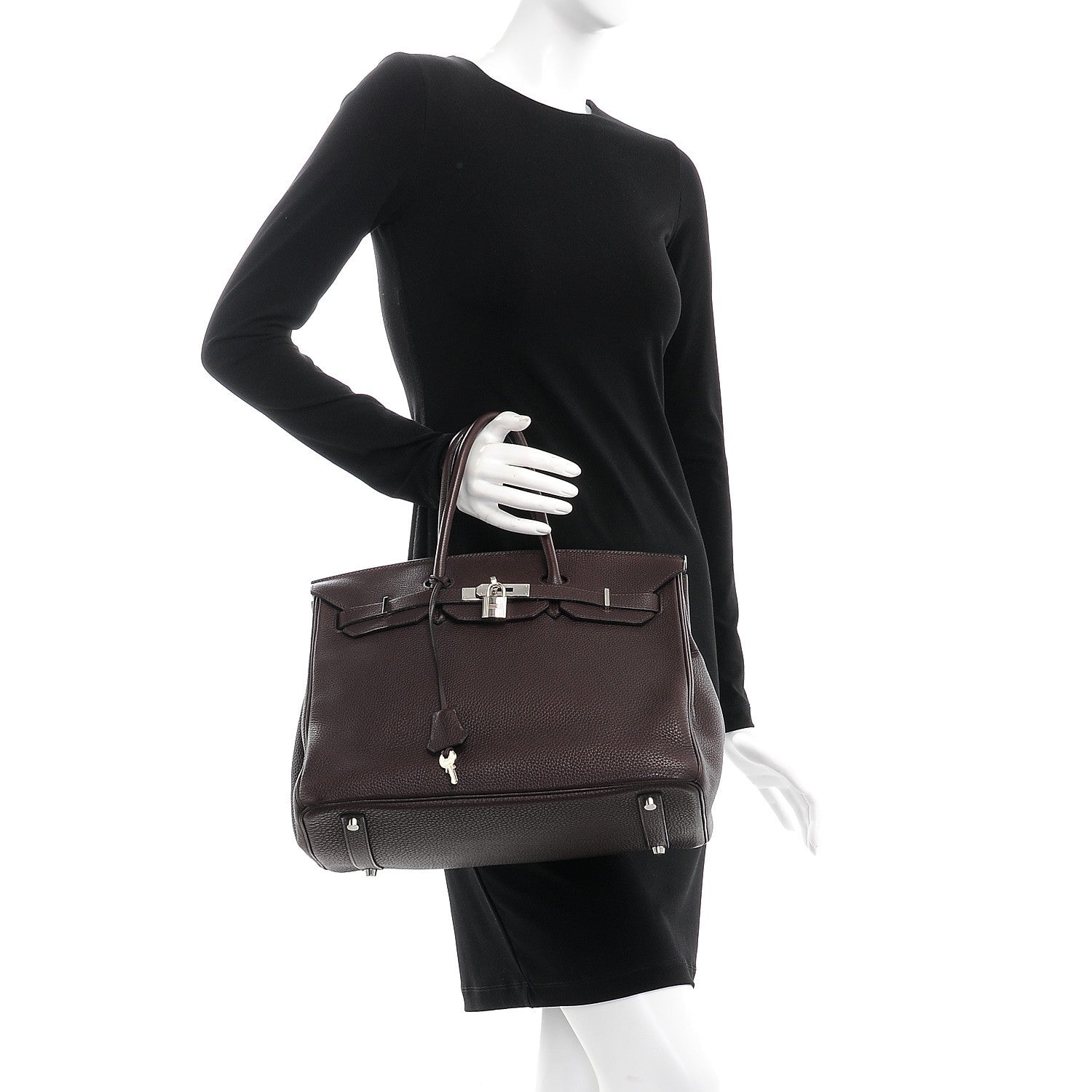 Hermes Togo Birkin 35 Chocolate 2 of 28