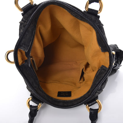 Louis Vuitton Denim Neo Cabby MM Black 5 of 7