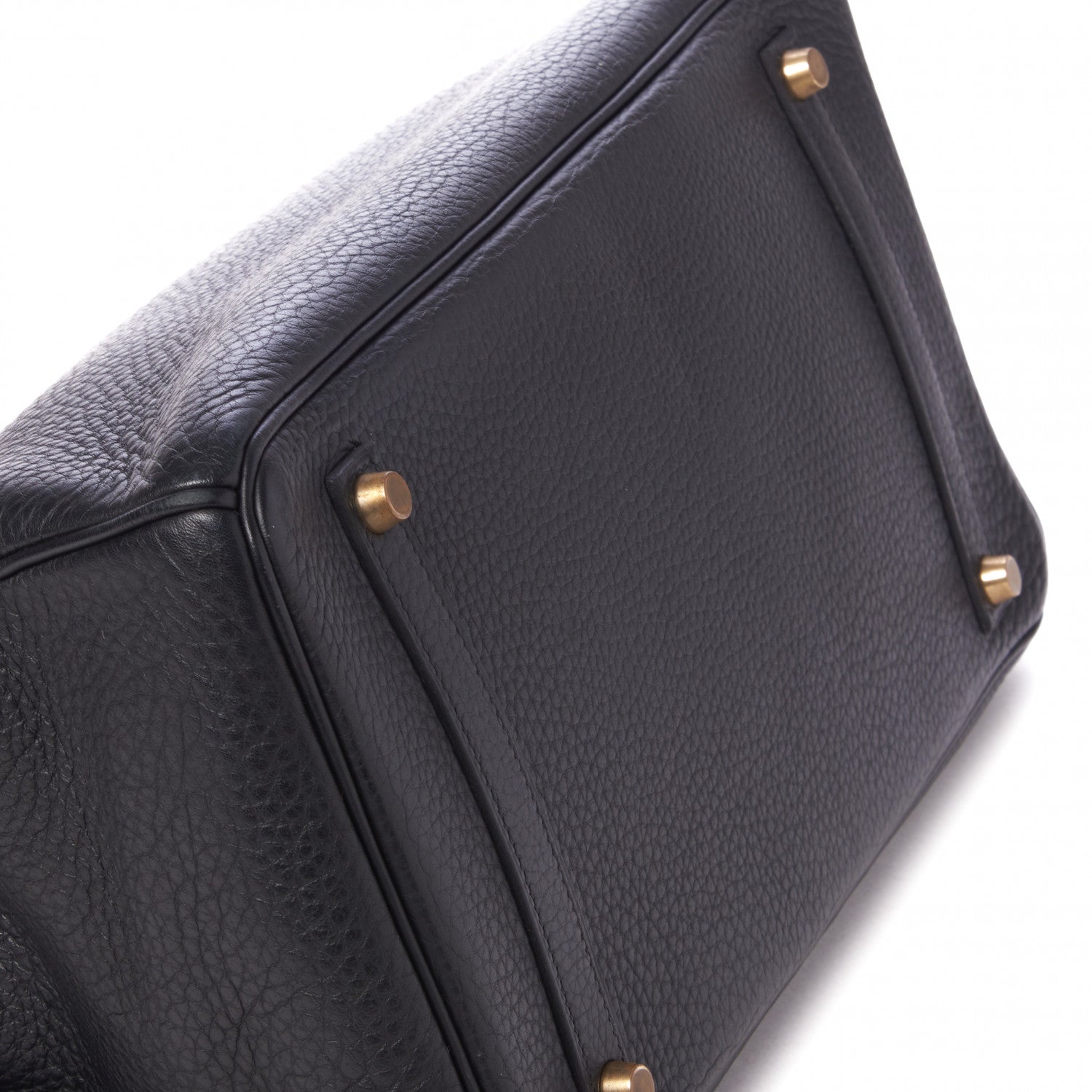 Hermes Taurillon Clemence Birkin 35 Black 6 of 31