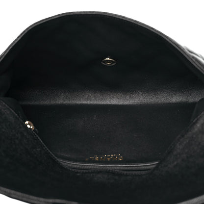 Chanel Caviar Quilted Flap Clutch Black 5 of 10