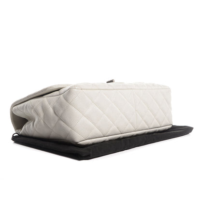 Chanel Caviar 2.55 Reissue 227 Flap White 4 of 8