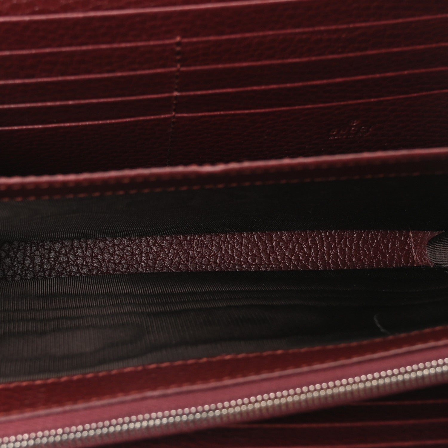 Gucci Dollar Calfskin Crystal Mini Dionysus Chain Wallet Vintage Bordeaux 5 of 9