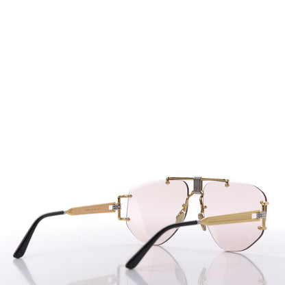 Celine Aviator Sunglasses CL 40039U/32S Gold Pink 3 of 6