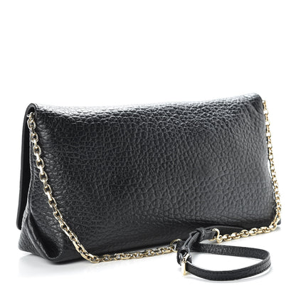 Burberry Signature Grain Medium Mildenhall Crossbody Bag Black 3 of 11