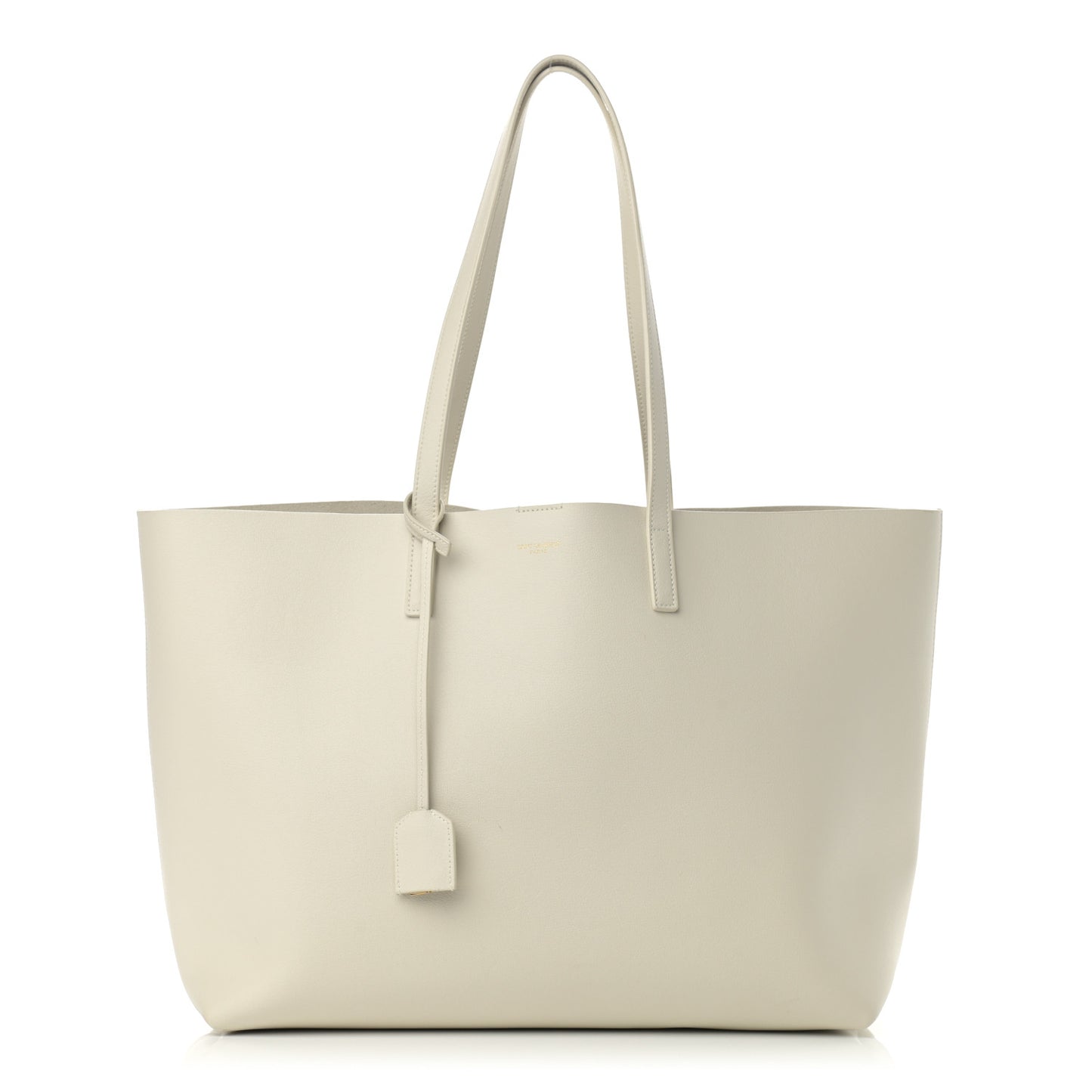 Calfskin Large Shopping Tote Porcellana