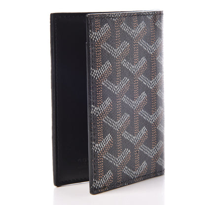 Goyard Goyardine Saint Marc Folding Card Case Black 3 of 16