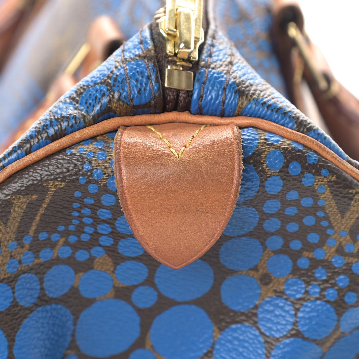 Monogram Kusama Town Speedy 30 Blue