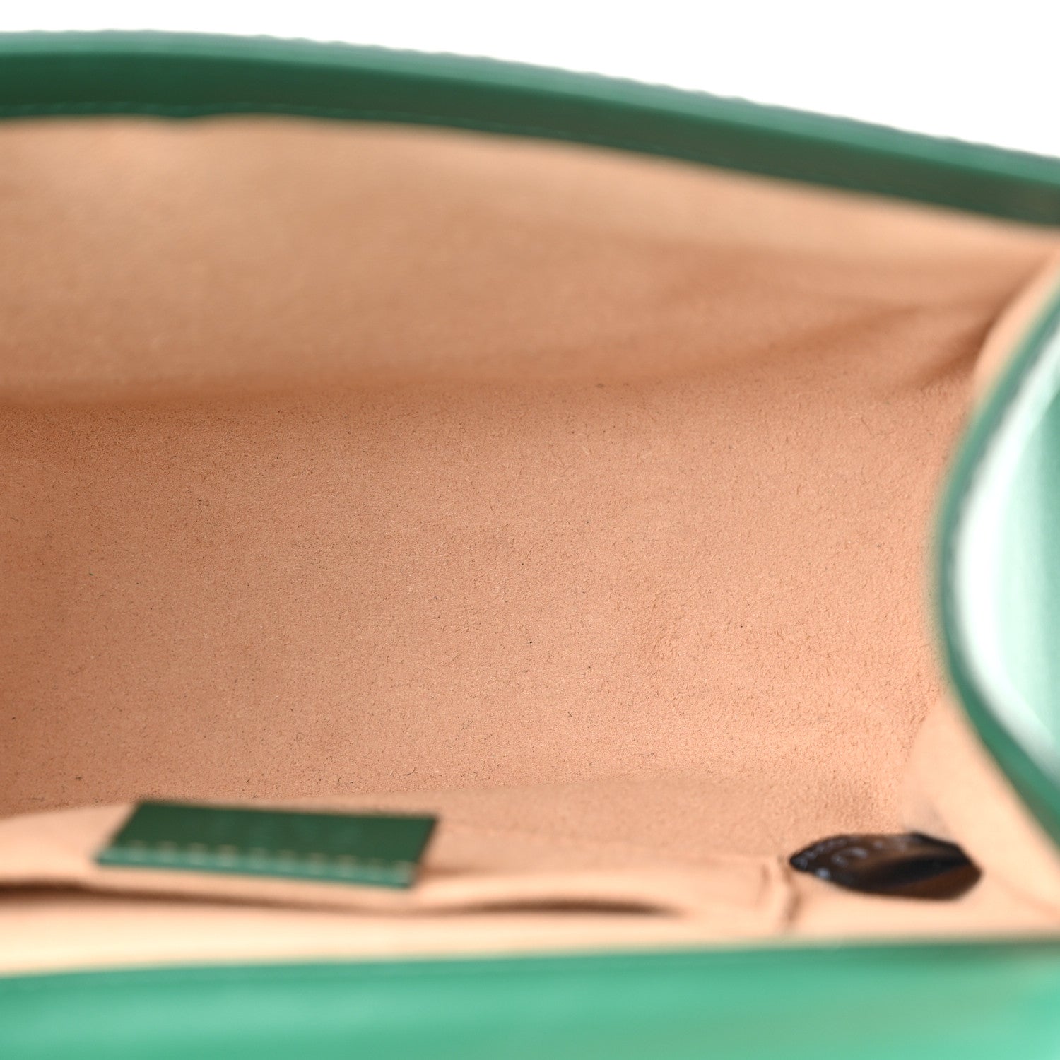 Gucci Guccissima Small Padlock Shoulder Bag Emerald 5 of 12