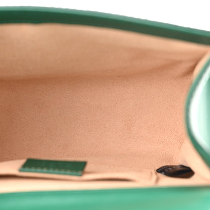 Gucci Guccissima Small Padlock Shoulder Bag Emerald 5 of 12