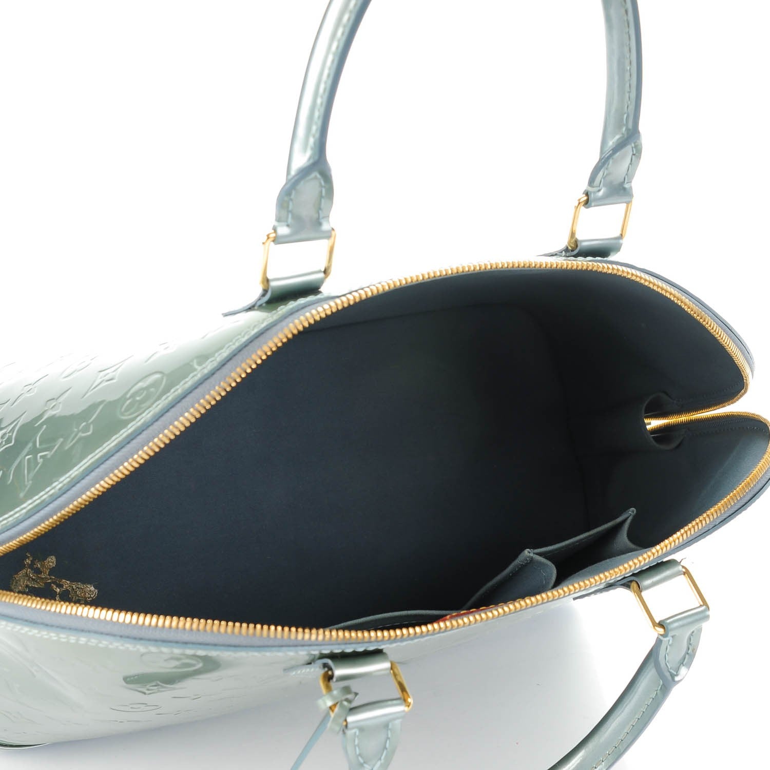 Louis Vuitton Vernis Alma GM Givre 5 of 8