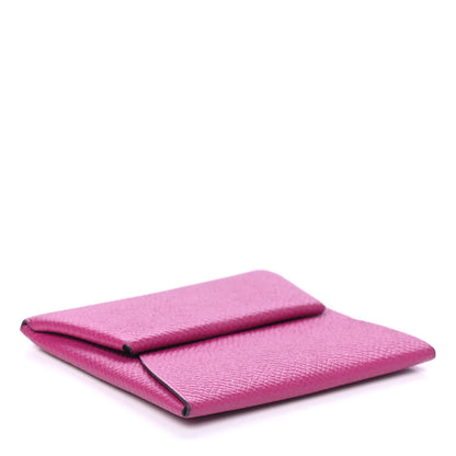 Hermes Epsom Bastia Coin Purse Rose Pourpre 3 of 4