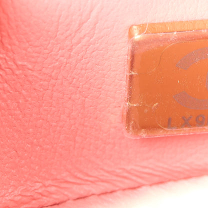 Chanel Lambskin Quilted Top Handle Small Vanity Case Pink 7 of 11