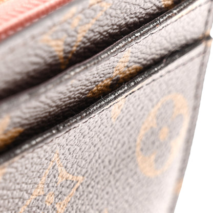 Louis Vuitton Monogram Sarah Wallet NM Rose Ballerine 7 of 7