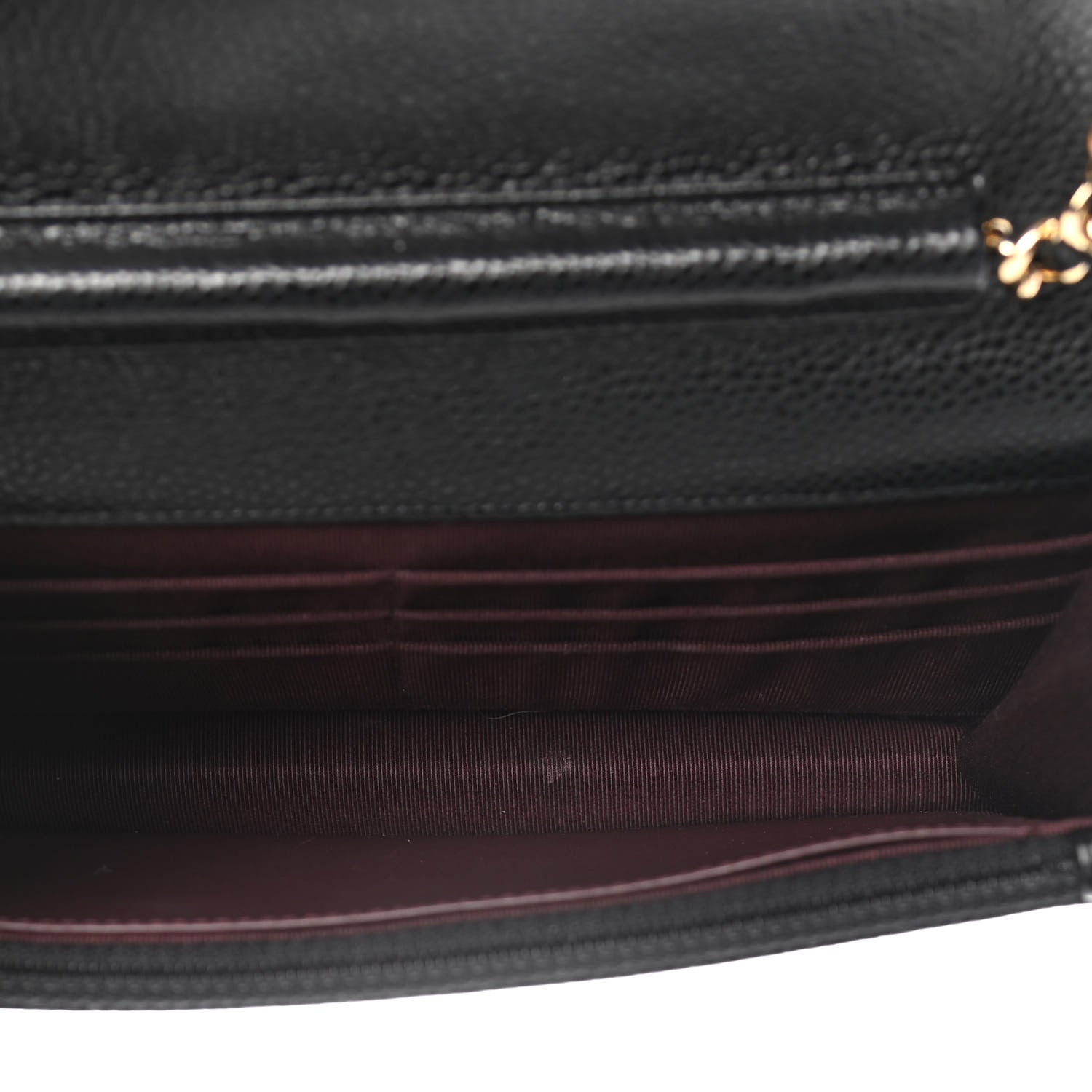 Chanel Caviar Quilted Wallet On Chain WOC Black 5 of 12