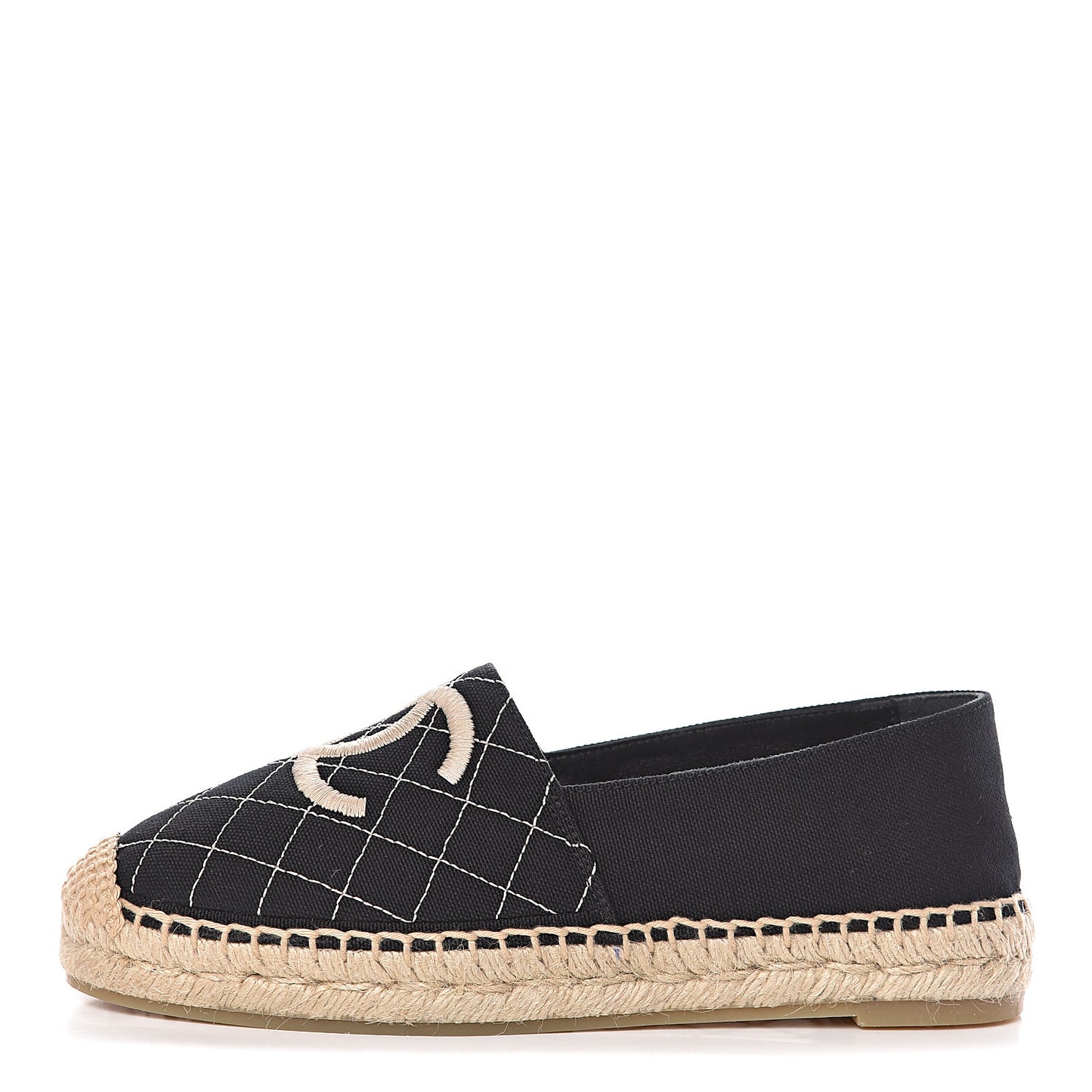 Fabric Biarritz CC Espadrilles 37 Black