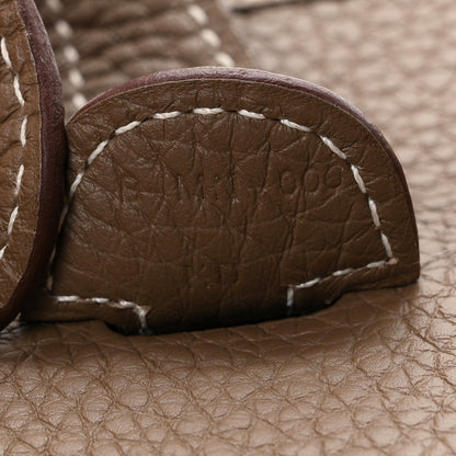 Hermes Taurillon Clemence Evelyne III PM Etoupe 7 of 10