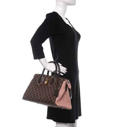 Louis Vuitton Cuir Taurillon Damier Ebene Normandy Magnolia 2 of 10