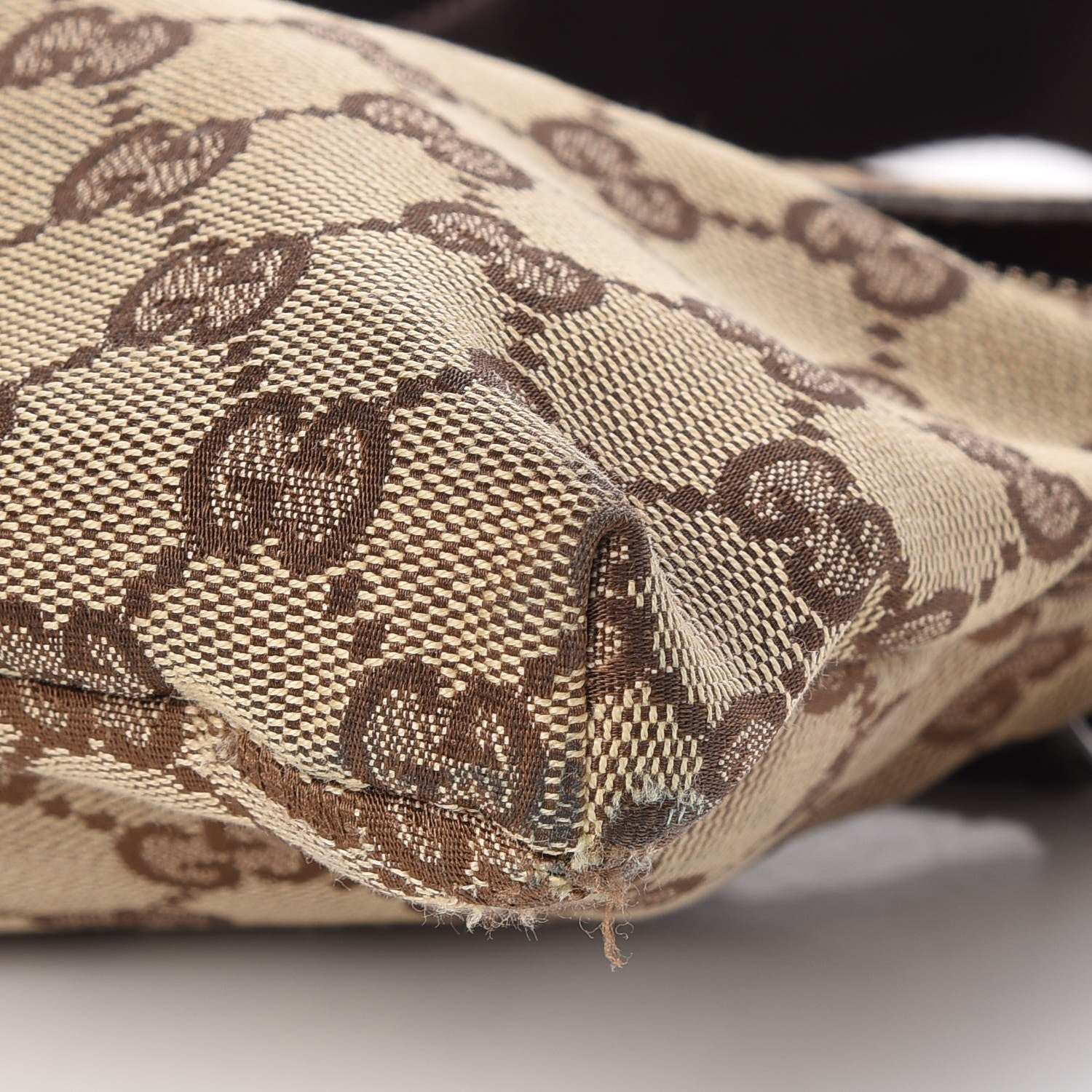 Gucci Monogram Web Belt Bag Dark Brown 10 of 12