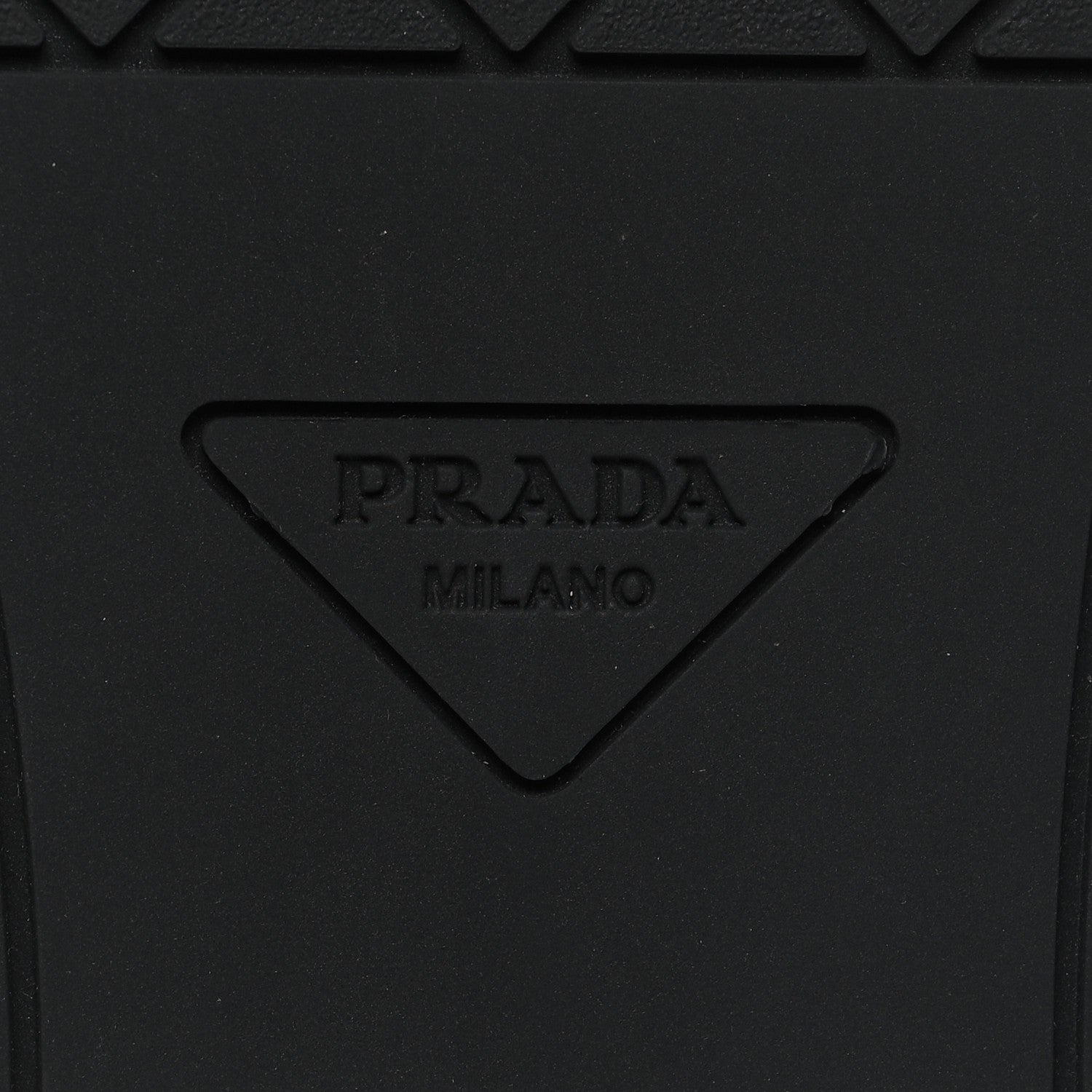 Prada Vitello Rois Triangle Womens Downtown High Top 30mm Sneakers 41 White Black 7 of 8