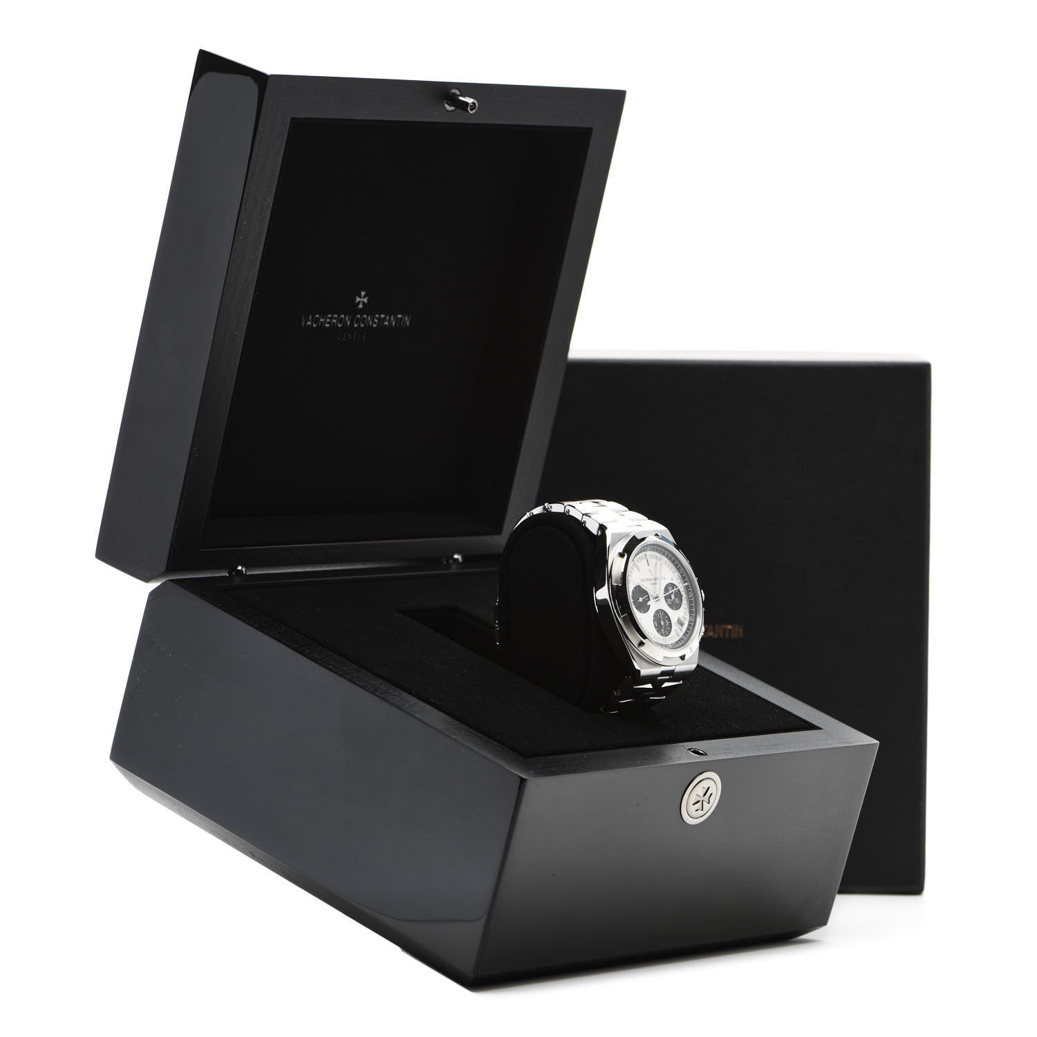 Vacheron Constantin Stainless Steel 42.5mm Overseas Panda Chronograph Automatic Watch 5500V/110A-B686 5 of 5