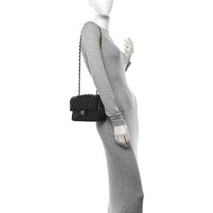 Chanel Caviar Quilted Small Double Flap Black 2 of 11