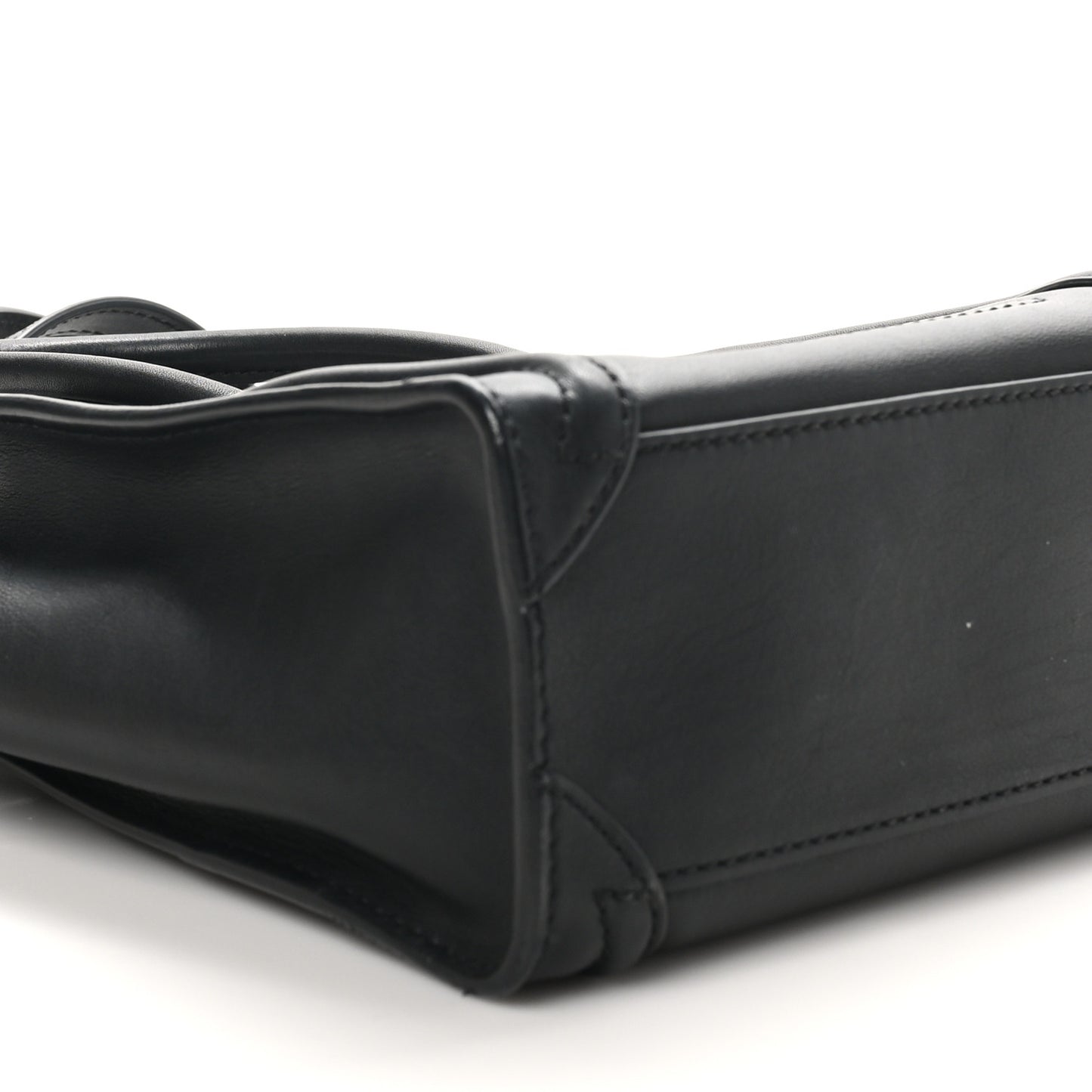 Smooth Calfskin Nano Luggage Black