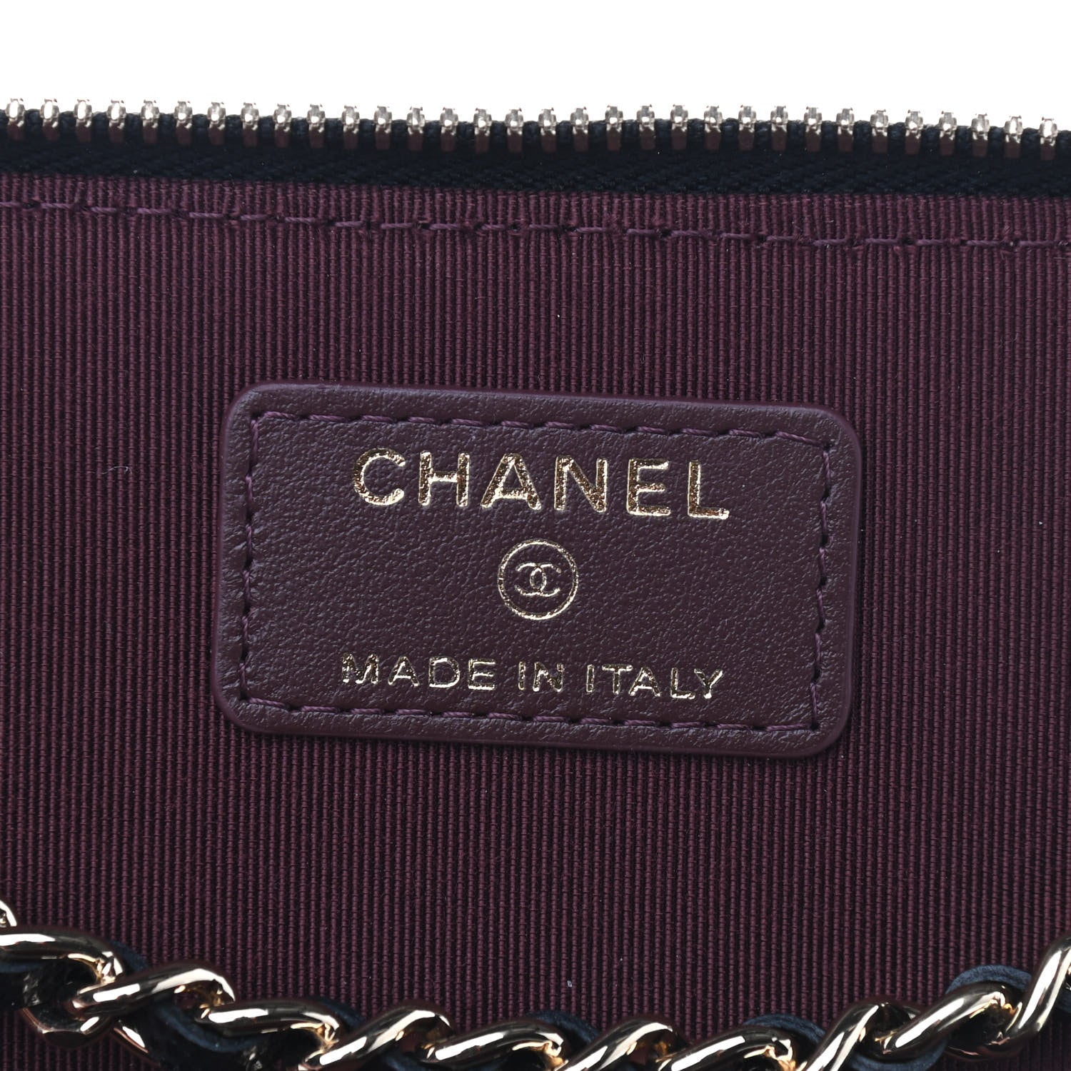 Chanel Caviar Quilted Small Vanity Case With Chain Black 6 of 9