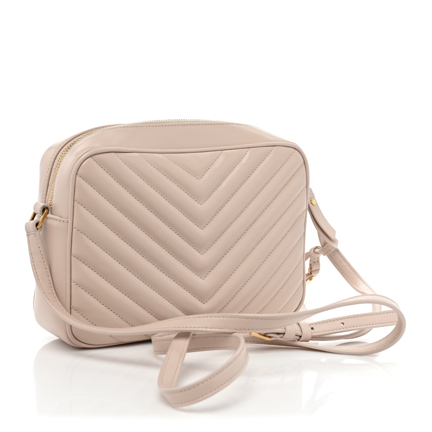 Calfskin Matelasse Monogram Lou Camera Bag Marble Pink
