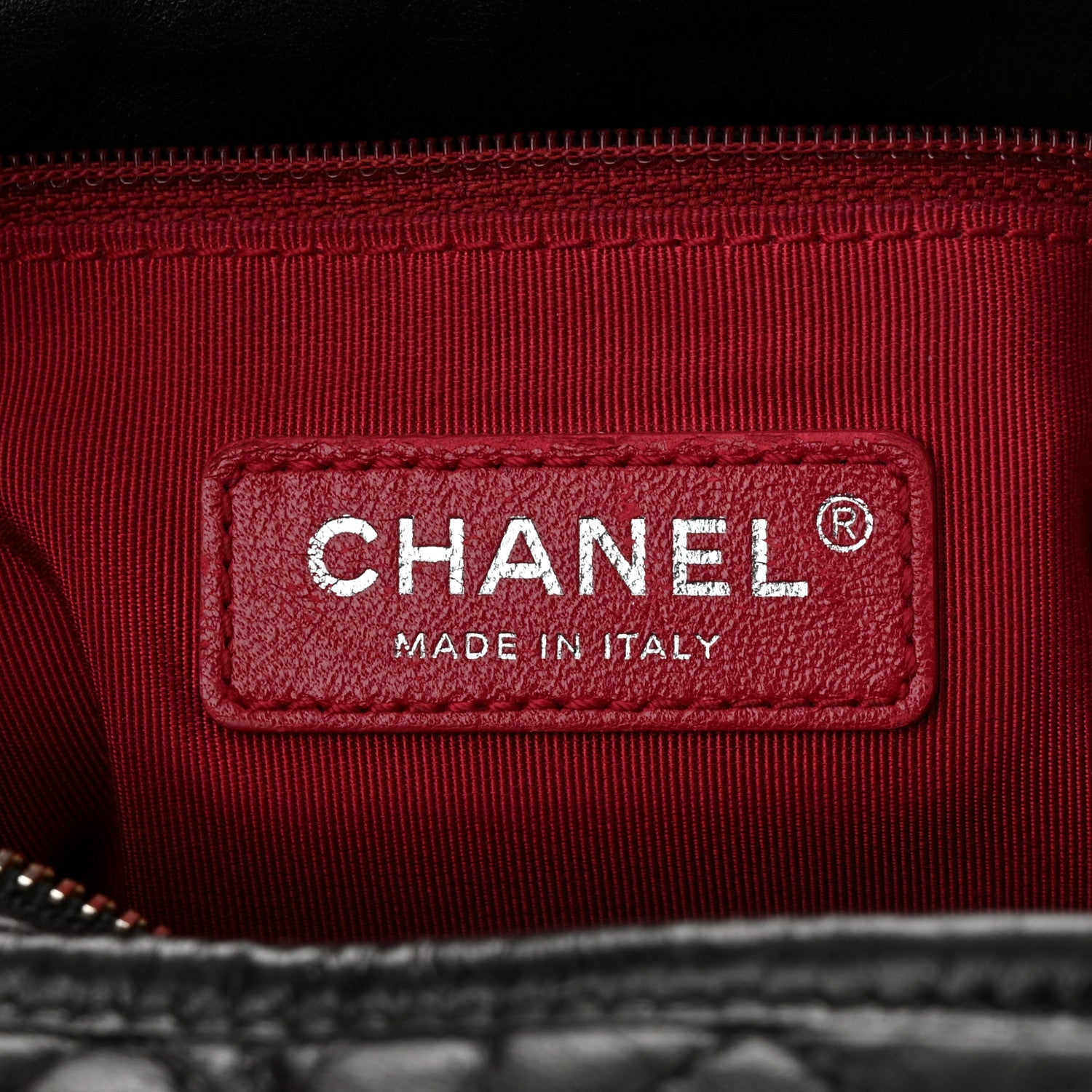 Chanel Aged Calfskin Quilted Large Gabrielle Hobo Black 6 of 13