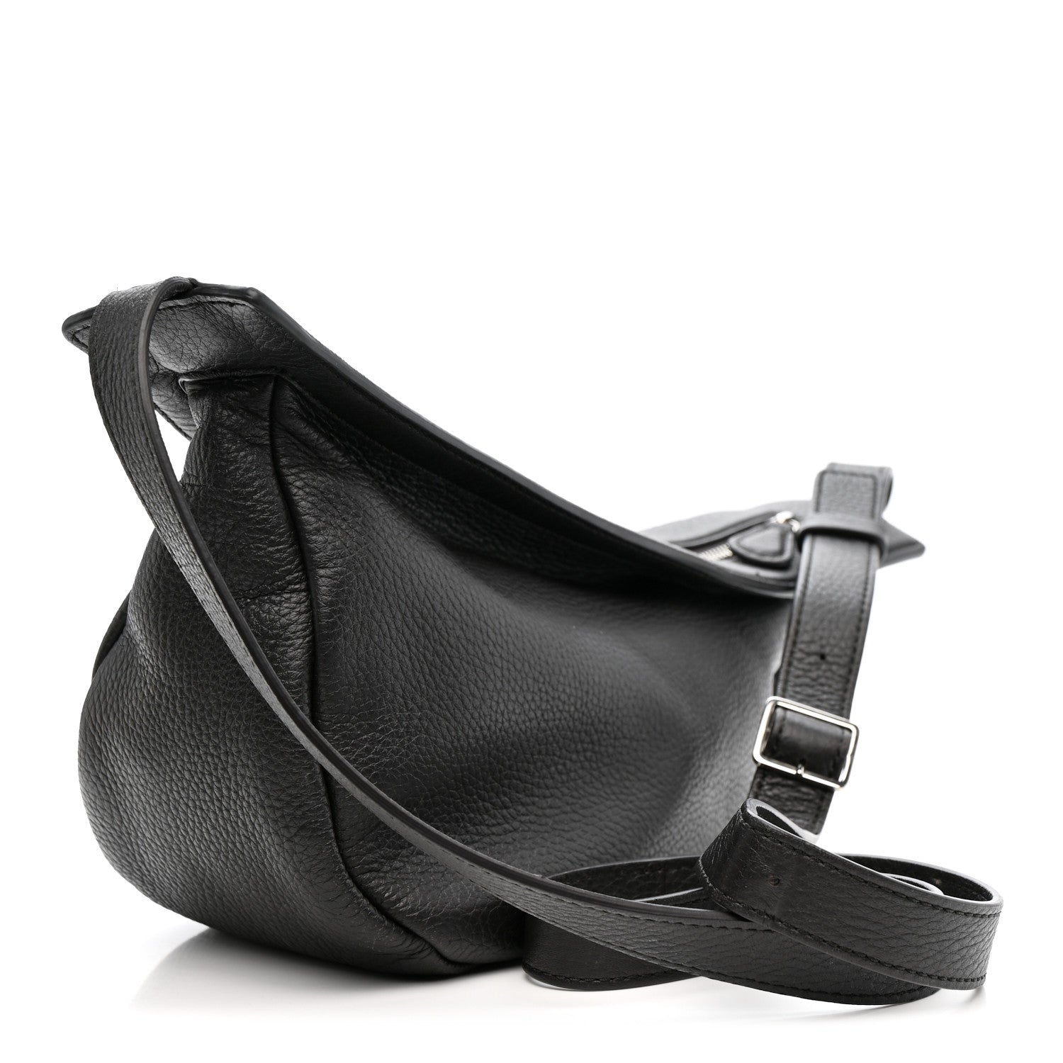 The Row Deerskin Small Slouchy Banana Bag Espresso 1797807