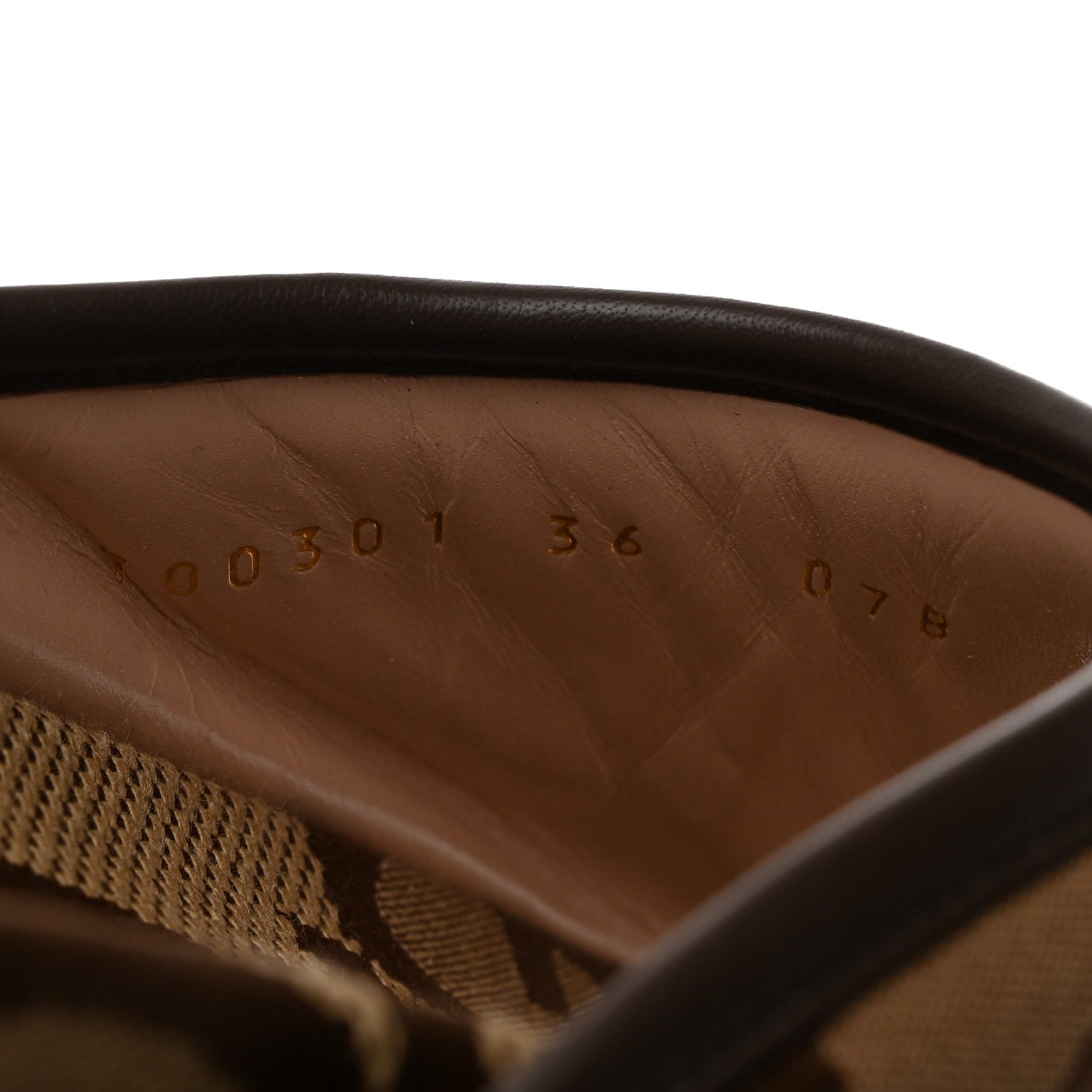 Gucci Monogram Jumbo GG Nappa Samoa Platform 40mm Slide Sandals 36 Camel Ebony New Acero 7 of 8