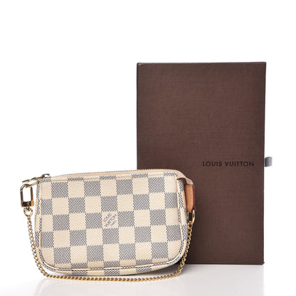 Louis Vuitton Damier Azur Mini Pochette Accessories 9 of 9