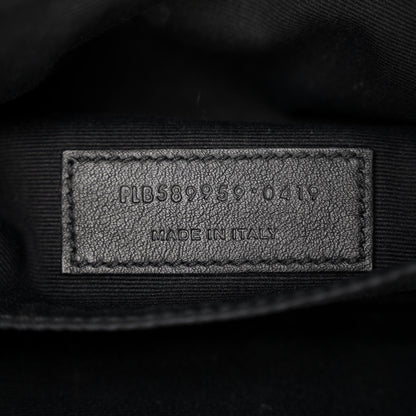 Saint Laurent Calfskin Monogram Belt Bag Black 7 of 12