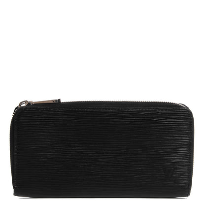 Louis Vuitton Epi Zippy Wallet Black 1 of 8