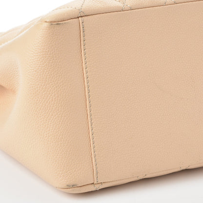 Chanel Caviar Quilted Grand Shopping Tote GST Beige Clair 16 of 18