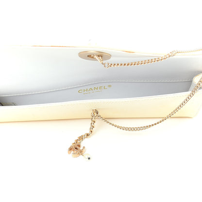 Chanel Lizard Pearl Evening Clutch Beige 6 of 8
