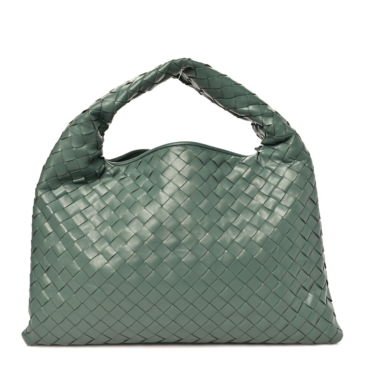 Nappa Intrecciato Small Hop Aloe