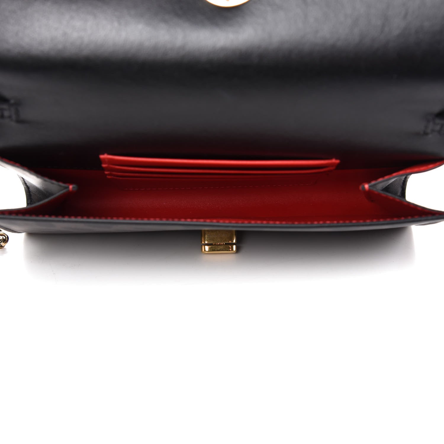 Christian Louboutin Calfskin Leopard Elisa Belt Bag Black 6 of 11