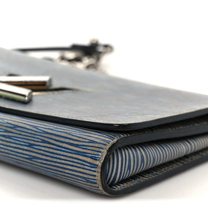 Louis Vuitton Epi Twist Chain Wallet Denim Light 10 of 10