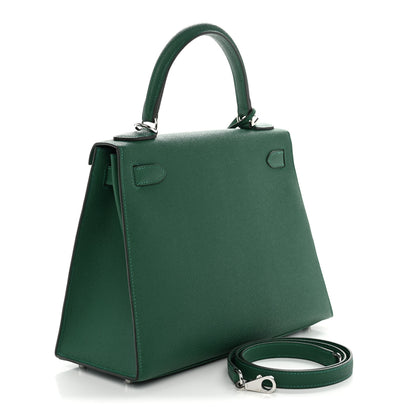 Hermes Epsom Kelly Sellier 28 Vert Moyen 3 of 11
