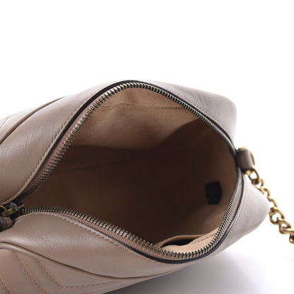 Gucci Calfskin Matelasse Small GG Marmont Chain Shoulder Bag Porcelain Rose 5 of 11