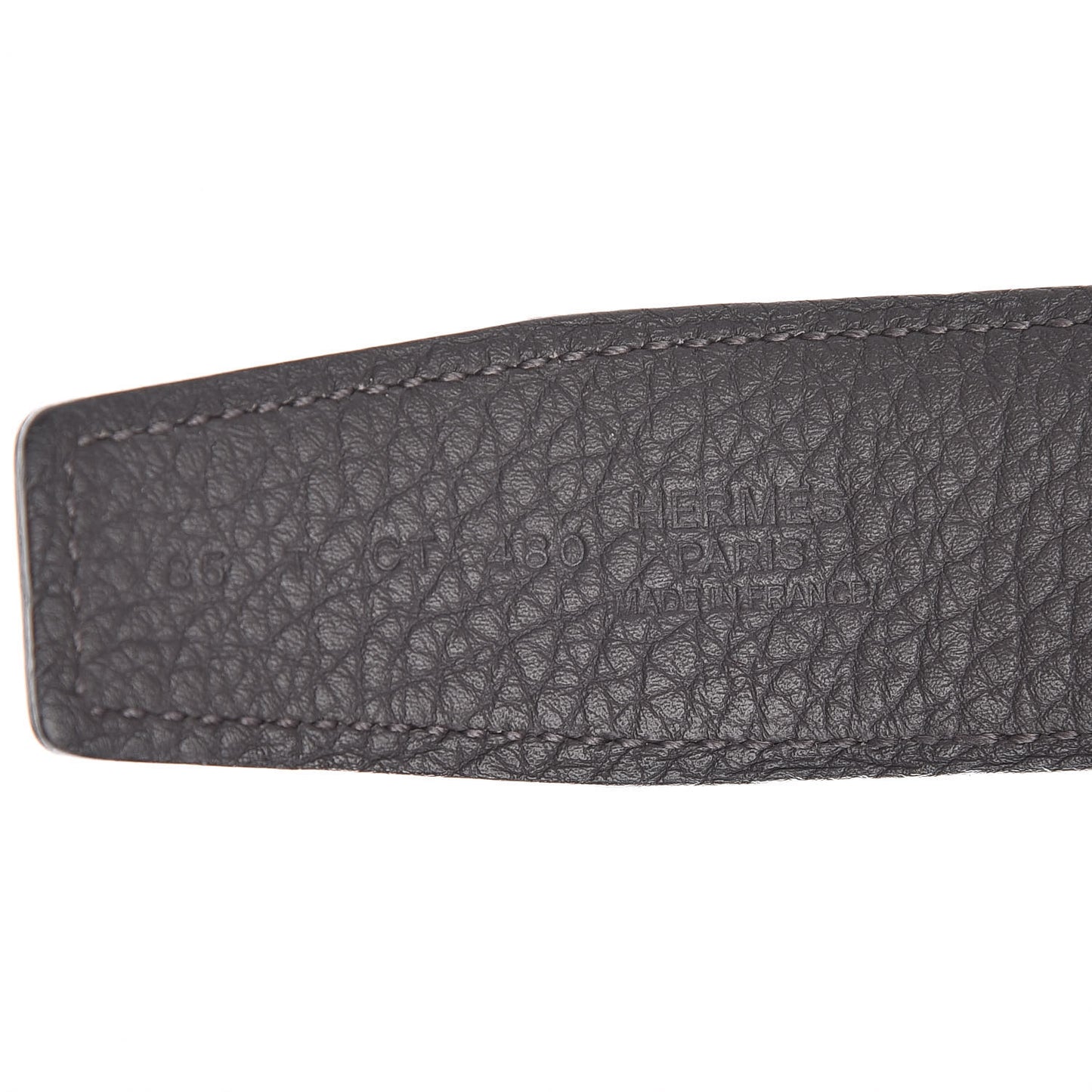 Box Togo 32mm H Belt 85 Bleu Marine Grey