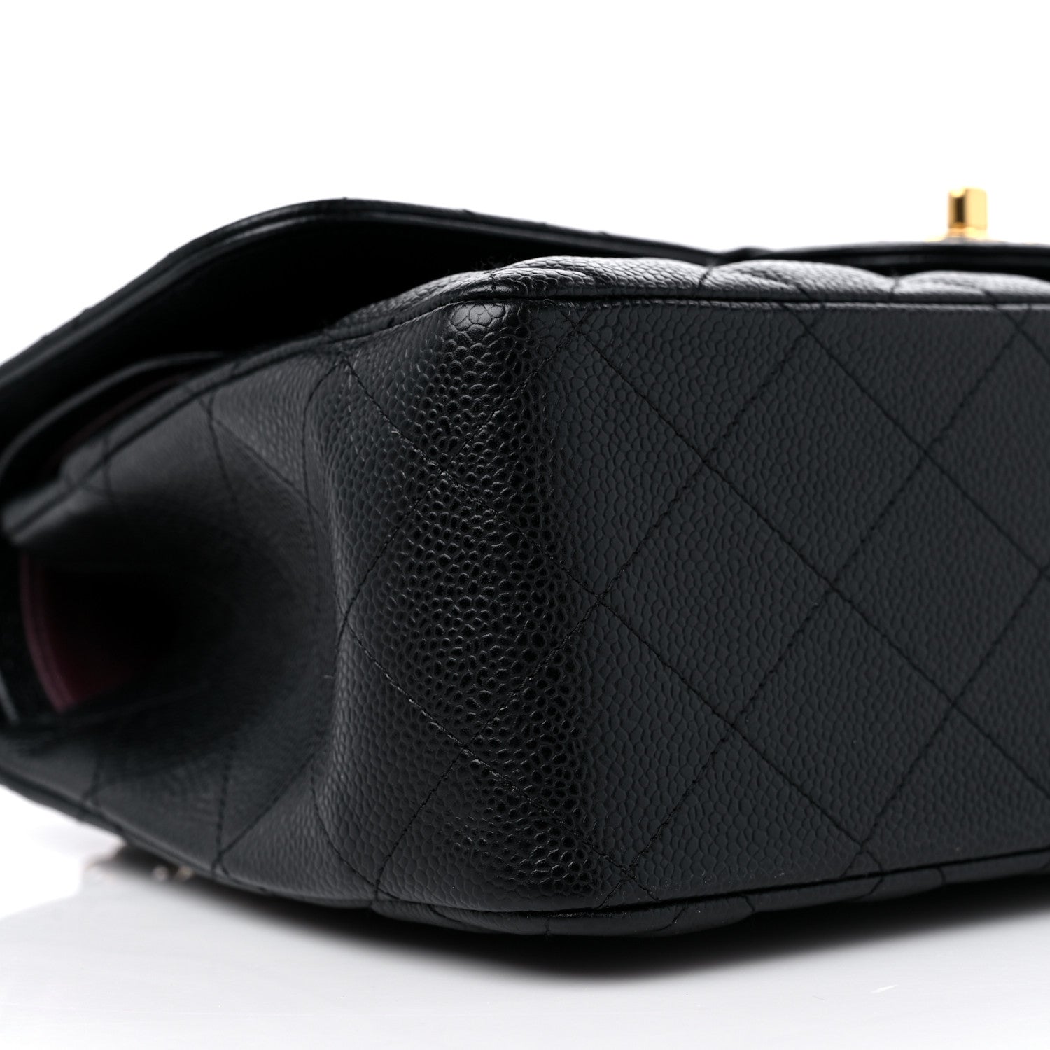 Chanel Caviar Quilted Jumbo Double Flap Black 8 of 11