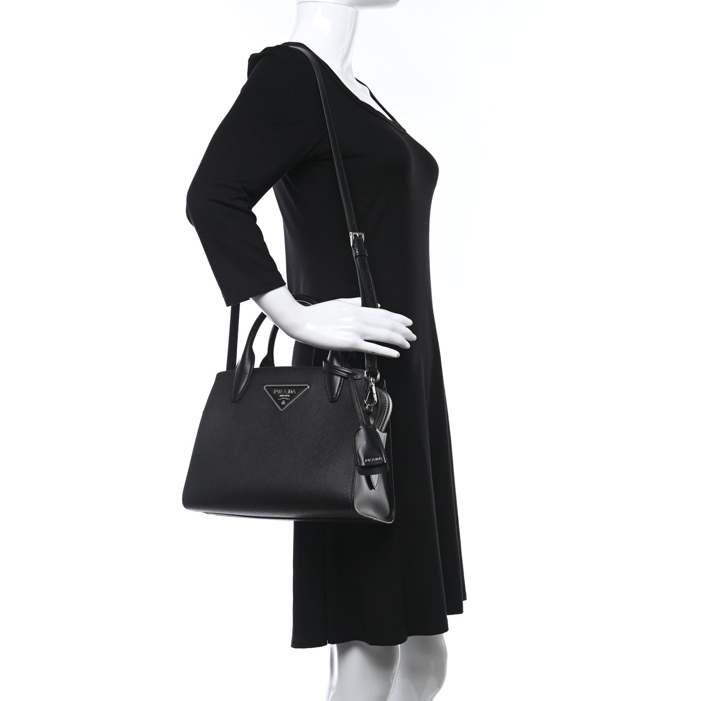 Saffiano Cuir Kristen Black