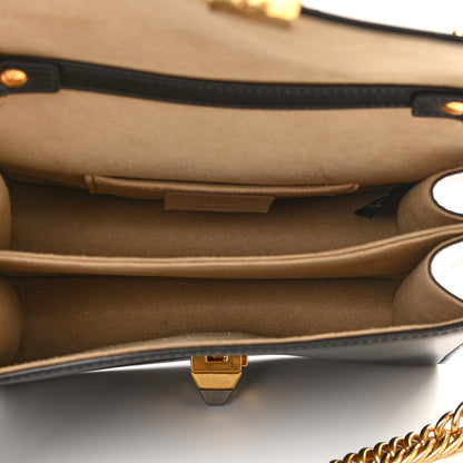 Fendi X FILA Vitello Liberty Mania Bi-Color FF 1974 Embossed Small Kan I Shoulder Bag Black Confetto Multicolor 7 of 11