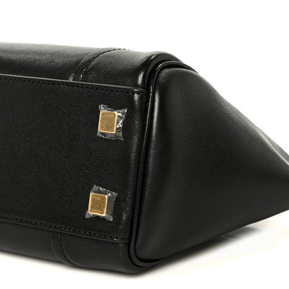 Celine Supple Shiny Lambskin Little New Luggage Black 10 of 10